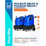 Powr-Flite Pulsar Delta+ PE310-G15-U 15 Gallon Dual Element Carpet Extractor