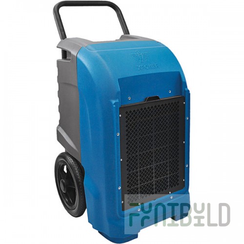 XPOWER XD-125 125 Pint Commercial Dehumidifier with Automatic Purge Pump and Drainage Hose