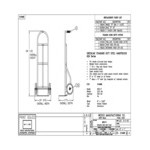 Wesco Industrial Products Series 626 600 lb. Hand Truck with 8 Wesco Industrial Products Series 626 600 lb. Hand Truck with 8