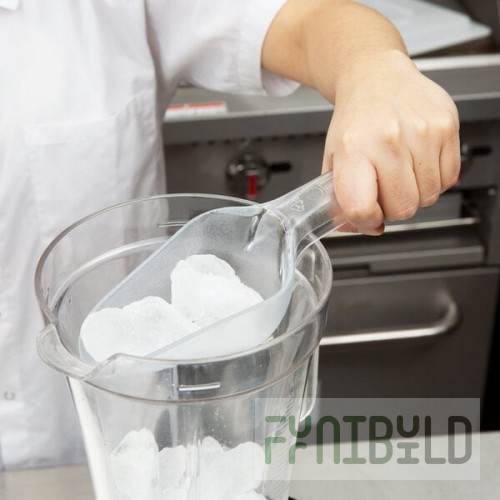 Rubbermaid® FG288200CLR Bouncer 6 oz. Clear Plastic Bar Scoop