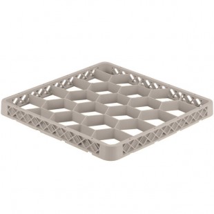 Vollrath TRG-32 Traex® Full-Size Beige 20 Compartment Glass Rack Extender