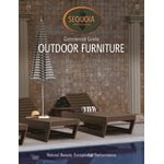 Sequoia by Highwood USA CM-TBLSQ36-SDL National Black / Toffee Faux Wood Picnic Table
