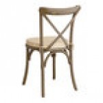 Lancaster Table & Seating Vineyard Whiskey Brown Wood Cross Back Chair with 2 Lancaster Table & Seating Vineyard Whiskey Brown Wood Cross Back Chair with 2