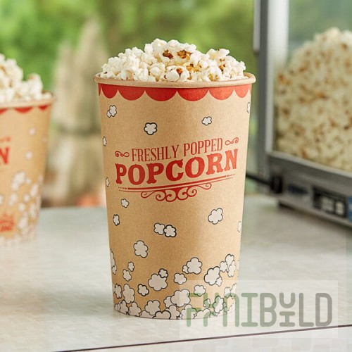 Carnival King Kraft 64 oz. Popcorn Bucket - 360/Case