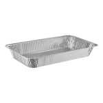 Western Plastics Full Size Foil Steam Table Pan - 3 3/8