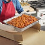 Western Plastics Full Size Foil Steam Table Pan - 3 3/8