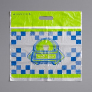 Fast Take Tamper-Evident Printed HDPE 2 Drink Beverage Carrier - 1,000/Case Fast Take Tamper-Evident Printed HDPE 2 Drink Beverage Carrier - 1,000/Case