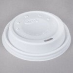 Dart 8SJ12 8 oz. Squat White Customizable Foam Food Container - 1,000/Case