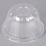 Dart 8SJ12 8 oz. Squat White Customizable Foam Food Container - 1,000/Case