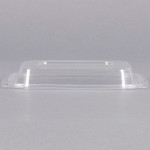 Dart C32DDLR ClearPack Clear Snap-On Dome Lid for 24 and 32 oz. Plastic Containers - 63/Pack