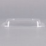 Dart C32DDLR ClearPack Clear Snap-On Dome Lid for 24 and 32 oz. Plastic Containers - 63/Pack