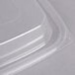Dart C32DDLR ClearPack Clear Snap-On Dome Lid for 24 and 32 oz. Plastic Containers - 63/Pack