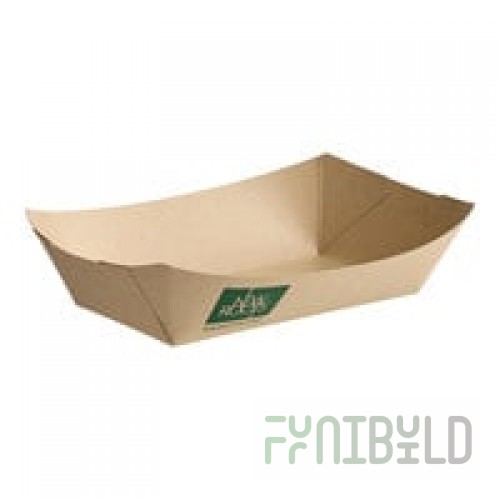 World Centric NoTree #500 5 lb. Compostable Food Tray - 500/Case