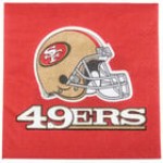 Creative Converting Los Angeles Chargers 2-Ply Luncheon Napkin - 192/Case Creative Converting Los Angeles Chargers 2-Ply Luncheon Napkin - 192/Case