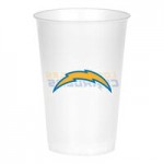 Creative Converting Los Angeles Chargers 2-Ply Luncheon Napkin - 192/Case Creative Converting Los Angeles Chargers 2-Ply Luncheon Napkin - 192/Case