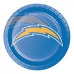 Creative Converting Los Angeles Chargers 2-Ply Luncheon Napkin - 192/Case Creative Converting Los Angeles Chargers 2-Ply Luncheon Napkin - 192/Case