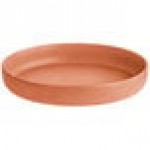 Acopa Pangea 22 oz. Terra Cotta Matte Porcelain Pasta Bowl - Sample