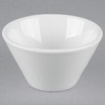 Tuxton GLP-650 TuxTrendz Linx 6.5 oz. Bright White China Skillet - 12/Case