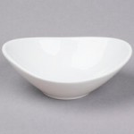 Tuxton GLP-650 TuxTrendz Linx 6.5 oz. Bright White China Skillet - 12/Case