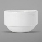 Tuxton BPD-090B 5 oz. Porcelain White Skye China Serving Bowl - 12/Case Tuxton BPD-090B 5 oz. Porcelain White Skye China Serving Bowl - 12/Case