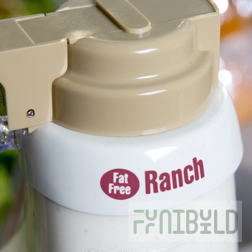 TableCraft CM15 Imprinted White Plastic 