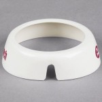 TableCraft CM15 Imprinted White Plastic 