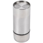 American Metalcraft SP29 0.75 oz. Stainless Steel Round Salt and Pepper Shaker Set - 12/Case