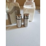 American Metalcraft SP29 0.75 oz. Stainless Steel Round Salt and Pepper Shaker Set - 12/Case