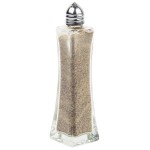 TableCraft 81 2 oz. Metro Glass Salt and Pepper Shaker with Nickel Plated Steel Top - 24/Case TableCraft 81 2 oz. Metro Glass Salt and Pepper Shaker with Nickel Plated Steel Top - 24/Case