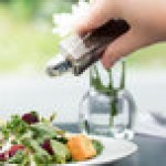 TableCraft 81 2 oz. Metro Glass Salt and Pepper Shaker with Nickel Plated Steel Top - 24/Case TableCraft 81 2 oz. Metro Glass Salt and Pepper Shaker with Nickel Plated Steel Top - 24/Case