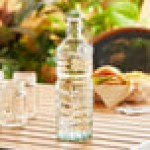 TableCraft Authentic 6632 1.5 Liter Recycled Green Glass Water Bottle / Carafe with Stopper TableCraft Authentic 6632 1.5 Liter Recycled Green Glass Water Bottle / Carafe with Stopper