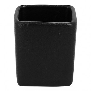 RAK Porcelain Neo Fusion 3.1 oz. Volcano Black Stackable Porcelain Ramekin - 12/Case