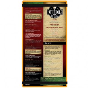 Menu Solutions ACRB-B Orange 5 1/2 Menu Solutions ACRB-B Orange 5 1/2