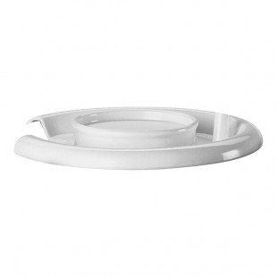 Bormioli Rocco Kufra from Steelite International White Plastic Lid - 6/Case Bormioli Rocco Kufra from Steelite International White Plastic Lid - 6/Case
