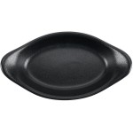Hall China from Steelite International HL5210AFCA Foundry 10 oz. Black China Rarebit / Au Gratin Dish - 24/Case Hall China from Steelite International HL5210AFCA Foundry 10 oz. Black China Rarebit / Au Gratin Dish - 24/Case