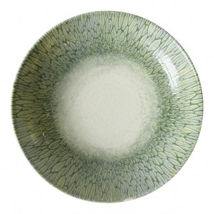 Dudson Papillon 38.2 oz. Green China Coupe Bowl by Arc Cardinal - 12/Case Dudson Papillon 38.2 oz. Green China Coupe Bowl by Arc Cardinal - 12/Case
