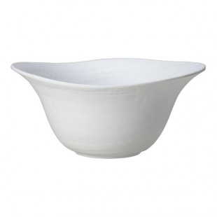 Creations Scape from Steelite International 2.25 Qt. White Melamine Deep Salad Bowl Creations Scape from Steelite International 2.25 Qt. White Melamine Deep Salad Bowl