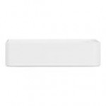 Cal-Mil Hudson 160 oz. Black Square Melamine Bowl