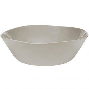 American Metalcraft CBL325SH Crave 10 Qt. Shadow Melamine Serving Bowl