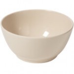 GET B-44-MA Settlement 10 oz. Manila Melamine Side Salad / Soup Bowl - 24/Case