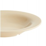 Acopa Foundations 13 oz. Tan Wide Rim Melamine Salad Bowl - 12/Pack Acopa Foundations 13 oz. Tan Wide Rim Melamine Salad Bowl - 12/Pack