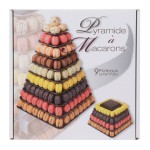 Matfer Bourgeat 681590 9-Tier Clear Macaron Pyramid Display Stand Matfer Bourgeat 681590 9-Tier Clear Macaron Pyramid Display Stand
