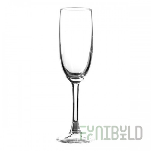Pasabahce Palomino from Steelite International 5 oz. Fully Tempered Flute Glass - 24/Case