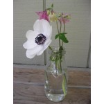 Acopa 14 oz. Customizable Glass Milk Bottle - 12/Case