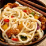 Twin Marquis Pre-Cooked Frozen Udon Noodles 40 oz. - 8/Case Twin Marquis Pre-Cooked Frozen Udon Noodles 40 oz. - 8/Case