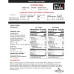 AAK Grill Blazin' BBQ Sauce 1 Gallon Jars - 4/Case AAK Grill Blazin' BBQ Sauce 1 Gallon Jars - 4/Case