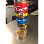 Torani Vanilla Bean Flavoring Syrup 750 mL Glass Bottle - 12/Case Torani Vanilla Bean Flavoring Syrup 750 mL Glass Bottle - 12/Case