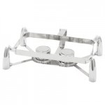 American Metalcraft REVLRT26 Evolution 9 Qt. Rectangular Stainless Steel Induction Chafer - 26