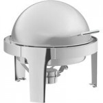 Acopa Supreme 8 Qt. Full Size Gold Accent Roll Top Chafer Acopa Supreme 8 Qt. Full Size Gold Accent Roll Top Chafer