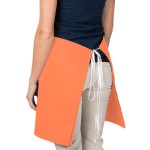 Intedge Orange Poly-Cotton 4-Way Waist Apron - 38